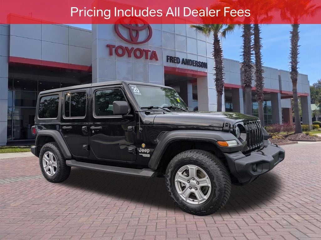 Used 2020 Jeep Wrangler Unlimited Sport S SUV