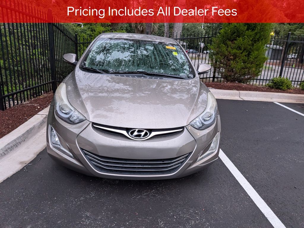 Used 2015 Hyundai Elantra Limited with VIN 5NPDH4AE4FH613617 for sale in Charleston, SC