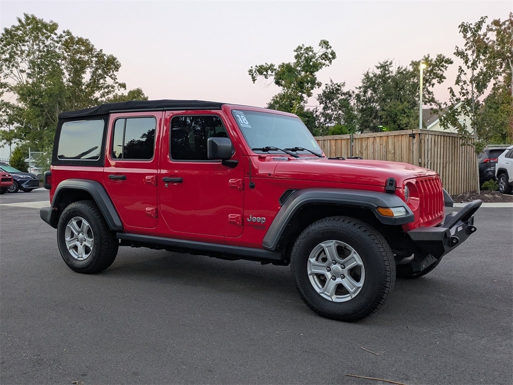 Used 2018 Jeep Wrangler Unlimited Sport S SUV