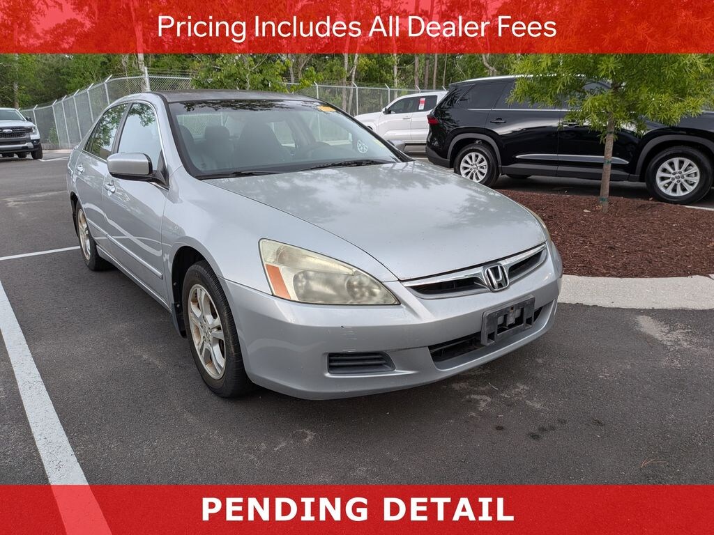 Used 2007 Honda Accord EX-L Sedan