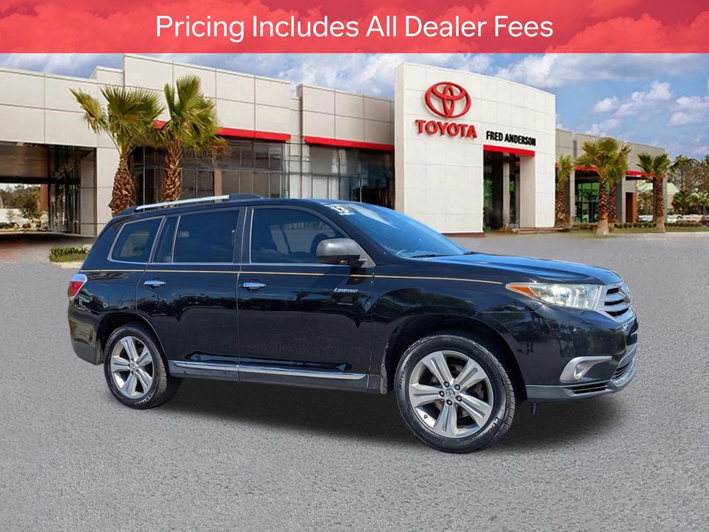 Used 2013 Toyota Highlander Limited with VIN 5TDYK3EH4DS138611 for sale in Charleston, SC