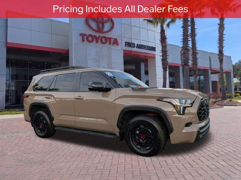 Certified 2025 Toyota Sequoia TRD Pro SUV
