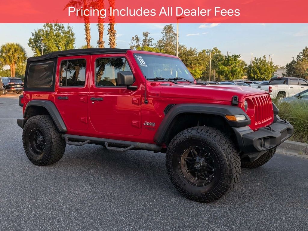 Used 2018 Jeep Wrangler Unlimited Sport S SUV