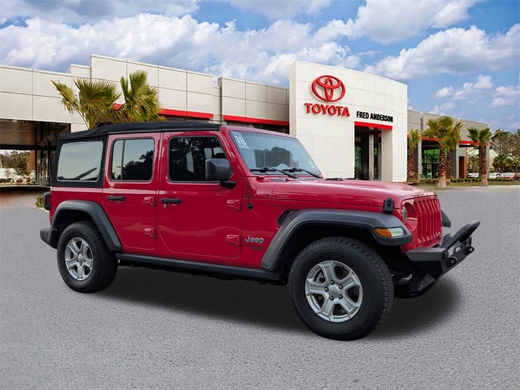 Used 2018 Jeep Wrangler Unlimited Sport S SUV