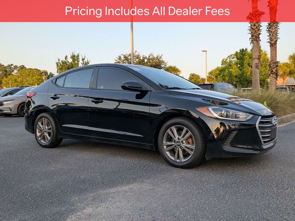 Used 2018 Hyundai Elantra SEL with VIN KMHD84LF1JU504287 for sale in Charleston, SC