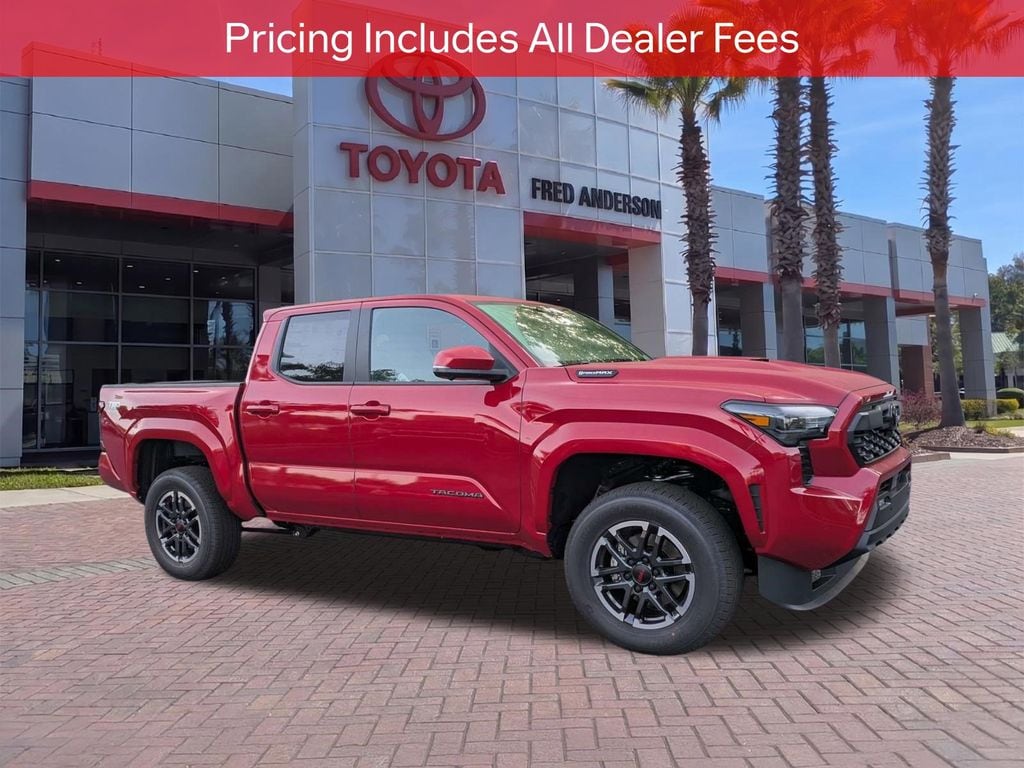 New 2026 Toyota Tacoma i-FORCE MAX TRD Sport i-FORCE MAX Truck Double Cab