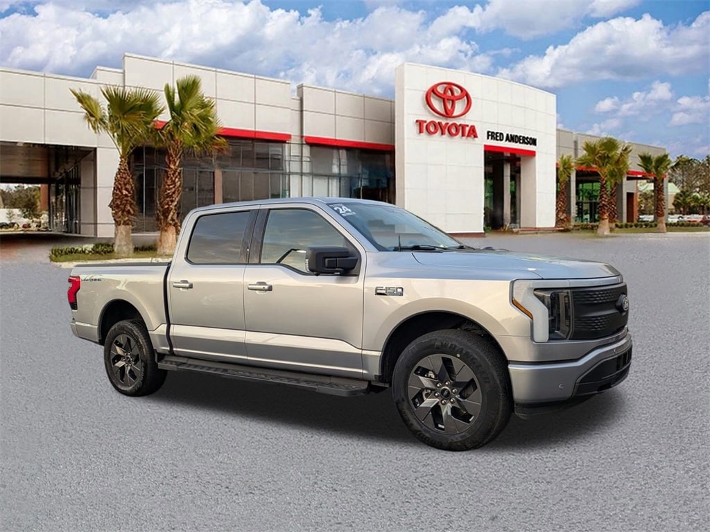 Used 2024 Ford F-150 Lightning Flash with VIN 1FT6W3L77RWG19577 for sale in Charleston, SC