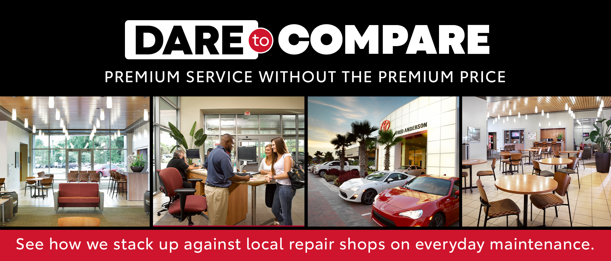 Dare to Compare in Charleston, SC