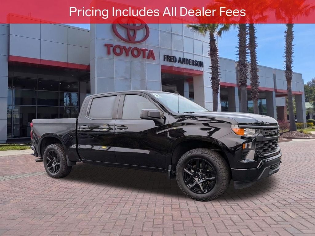 Used 2022 Chevrolet Silverado 1500 Custom Truck