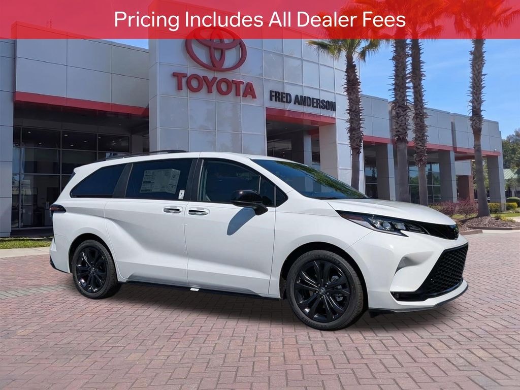 New 2026 Toyota Sienna XSE Van Passenger Van