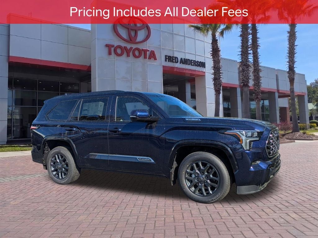 2026 Toyota Sequoia Platinum 4WD i-FORCE MAX Hybrid's photo