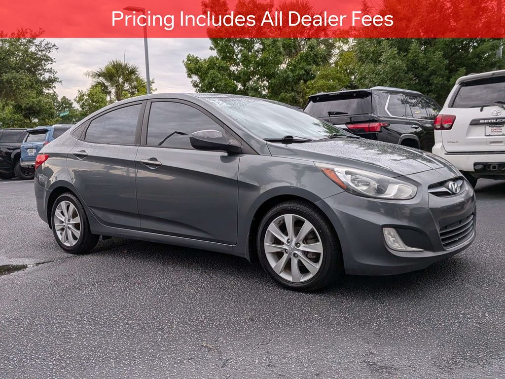 Used 2013 Hyundai Accent GLS with VIN KMHCU4AE7DU422974 for sale in Charleston, SC