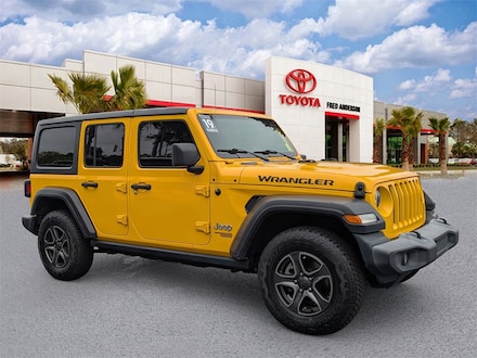 2019 Jeep Wrangler Unlimited Sport S SUV