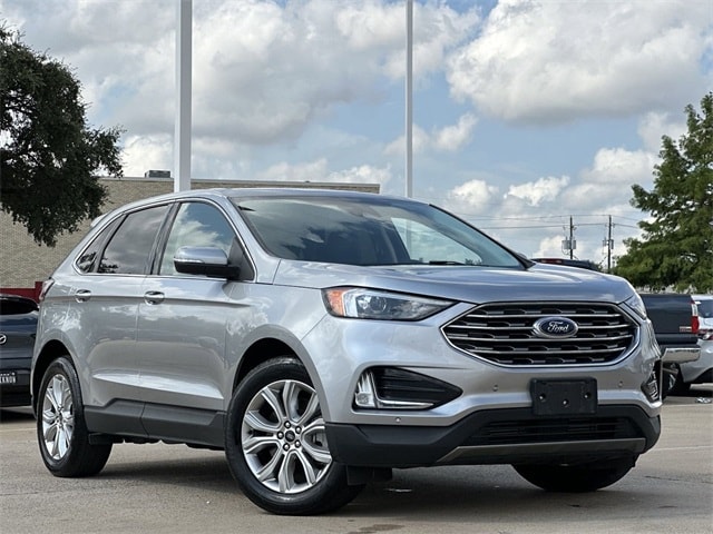 Used 2023 Ford Edge Titanium with VIN 2FMPK4K99PBA27780 for sale in Dallas, TX