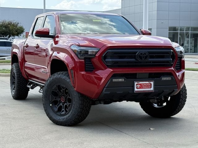 Supersonic Red 2026 Toyota Tacoma Pickup Truck Four-Wheel Drive 8-Speed Automatic Overdrive