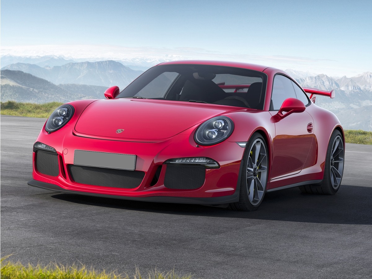 Black 2014 Porsche 911 GT3 Coupe RWD Coupe Rear-Wheel Drive Automatic
