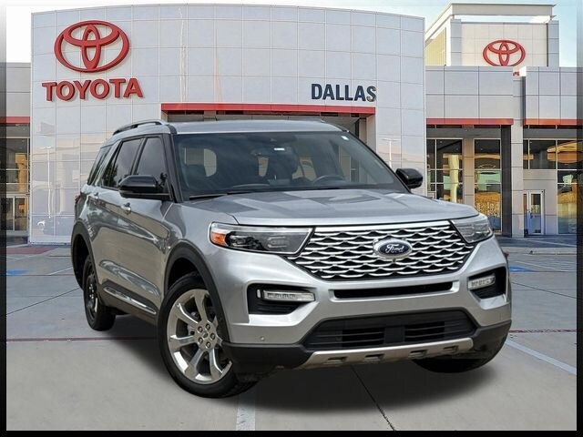 Iconic Silver 2020 Ford Explorer SUV / Crossover All-Wheel Drive Automatic