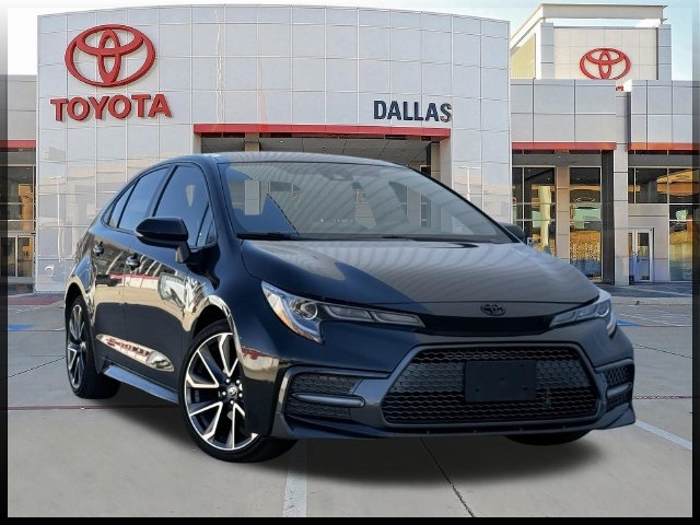 Black Sand Pearl 2022 Toyota Corolla Sedan Front-Wheel Drive Continuously Variable Transmission