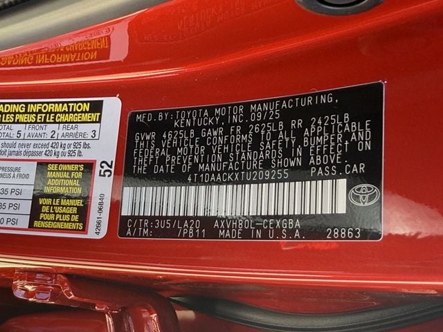 2026 Toyota Camry XLE - Photo 33