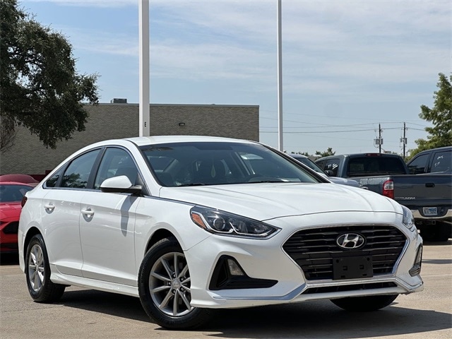 Used 2018 Hyundai Sonata Eco with VIN 5NPE24AA3JH680575 for sale in Dallas, TX