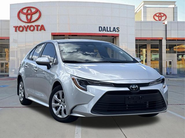 Classic Silver 2025 Toyota Corolla Sedan Front-Wheel Drive Continuously Variable Transmission