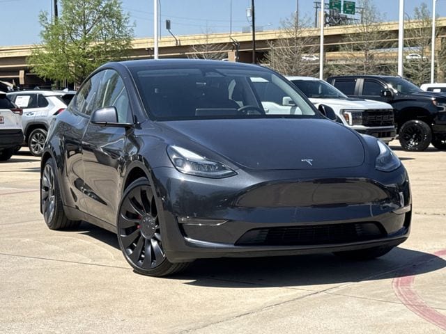 Used 2025 Tesla Model Y Performance with VIN 7SAYGDEF7SF243850 for sale in Dallas, TX