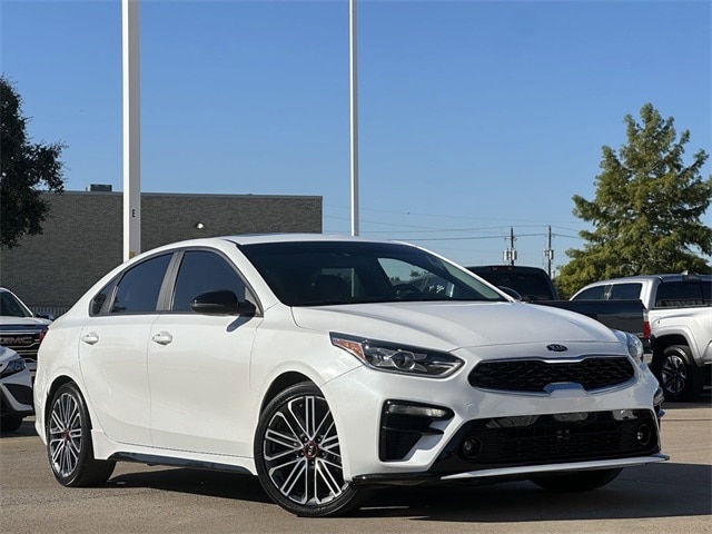 Used 2021 Kia Forte GT with VIN 3KPF44AC4ME396803 for sale in Dallas, TX