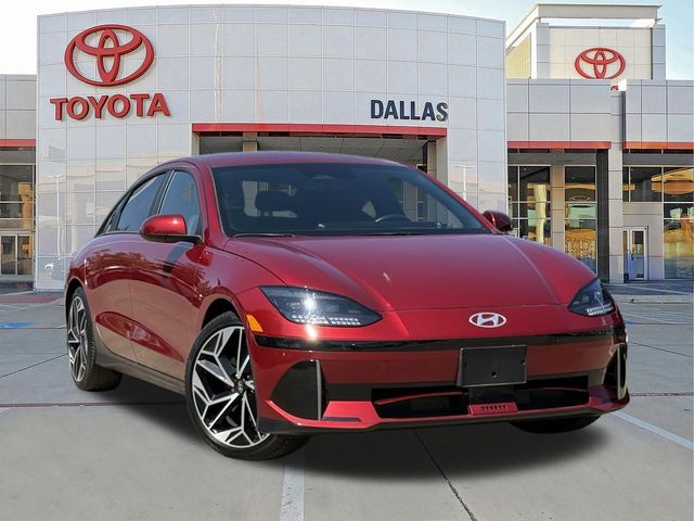 Used 2025 Hyundai IONIQ 6 SEL with VIN KMHM34AA0SA090105 for sale in Dallas, TX