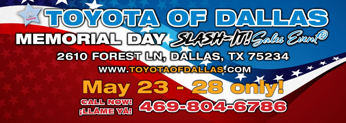 Toyota of Dallas Dealership New & Used Cars & Service Dallas, TX