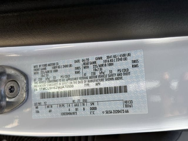2022 Ford Escape SEL - Photo 35