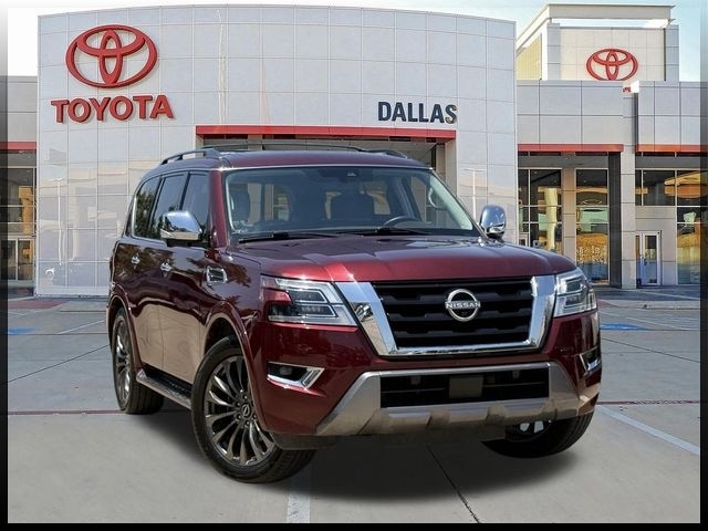 Coulis Red Pearl 2023 Nissan Armada SUV / Crossover Four-Wheel Drive 7-Speed Automatic