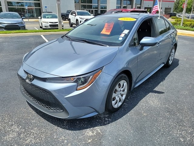 Certified 2022 Toyota Corolla LE with VIN JTDEPMAE9NJ191972 for sale in Deerfield Beach, FL