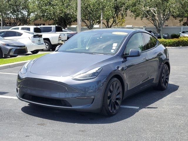 Used 2023 Tesla Model Y Performance with VIN 7SAYGDEF5PF765562 for sale in Deerfield Beach, FL