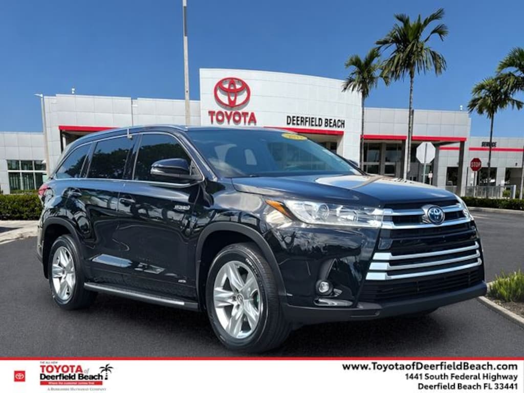 Certified 2019 Toyota Highlander Hybrid Limited SUV