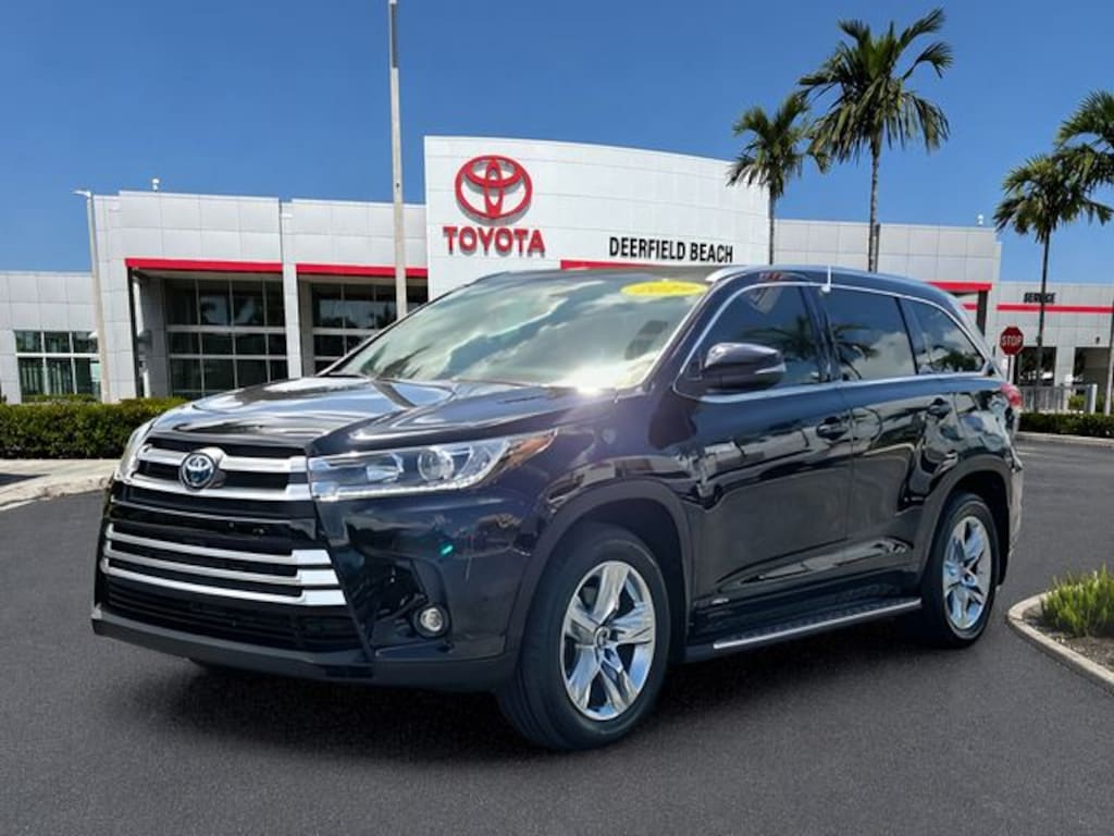 Certified 2019 Toyota Highlander Hybrid Limited SUV