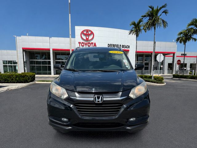 Used 2016 Honda HR-V EX-L with VIN 3CZRU6H77GM706495 for sale in Deerfield Beach, FL