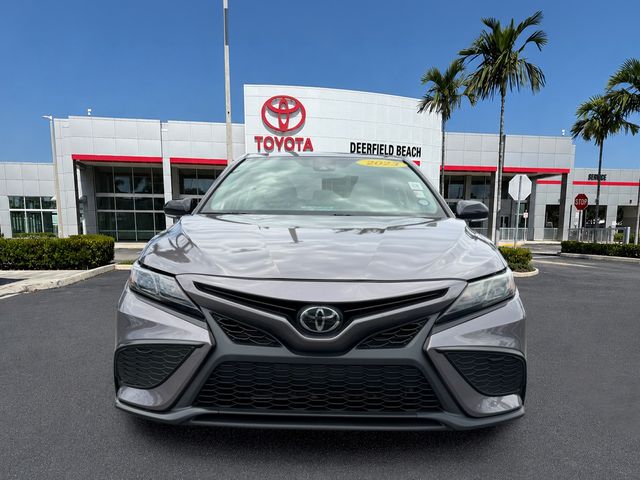 Used 2023 Toyota Camry SE with VIN 4T1G11AK7PU820222 for sale in Deerfield Beach, FL