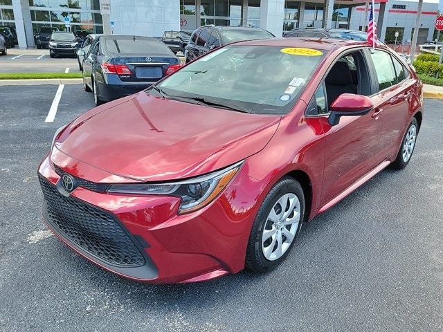 Certified 2022 Toyota Corolla LE with VIN JTDEPMAE2NJ216534 for sale in Deerfield Beach, FL