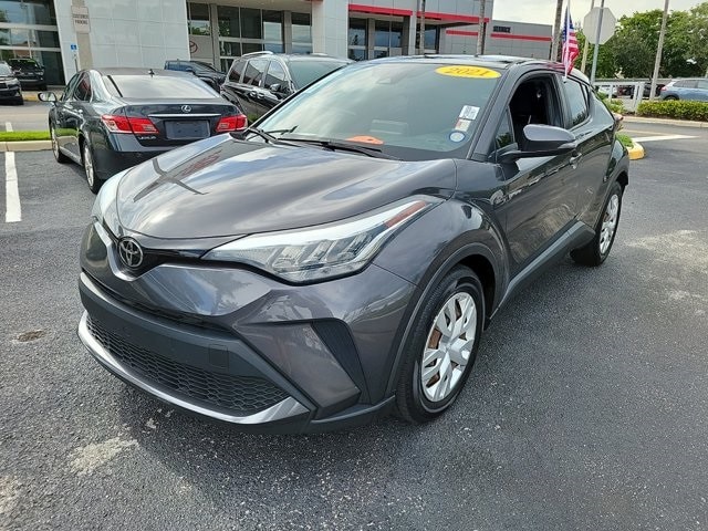 Certified 2021 Toyota C-HR LE with VIN NMTKHMBX6MR126528 for sale in Deerfield Beach, FL