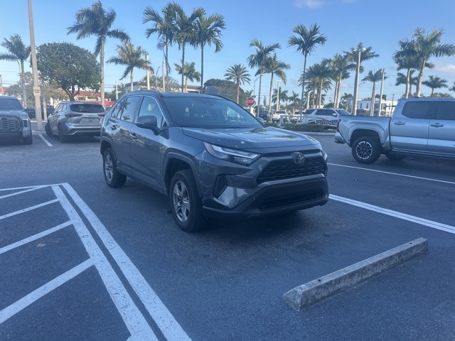 Used 2025 Toyota RAV4 XLE with VIN 4T3RWRFV4SU167358 for sale in Kansas City