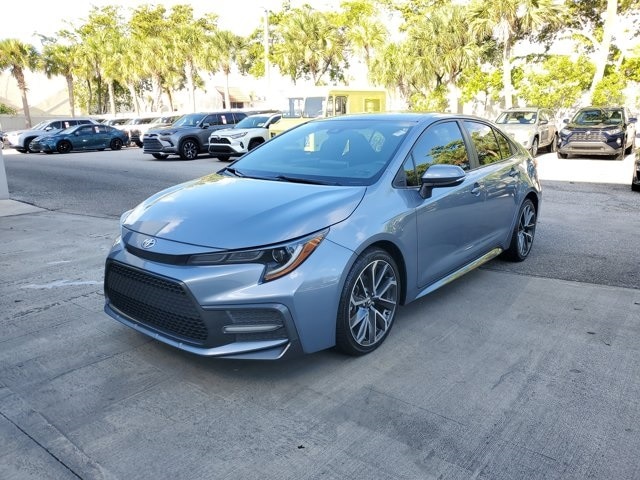 Certified 2020 Toyota Corolla SE with VIN 5YFS4RCE1LP007624 for sale in Deerfield Beach, FL