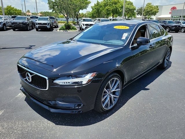 Used 2018 Volvo S90 Momentum with VIN LVY992MK5JP033792 for sale in Deerfield Beach, FL