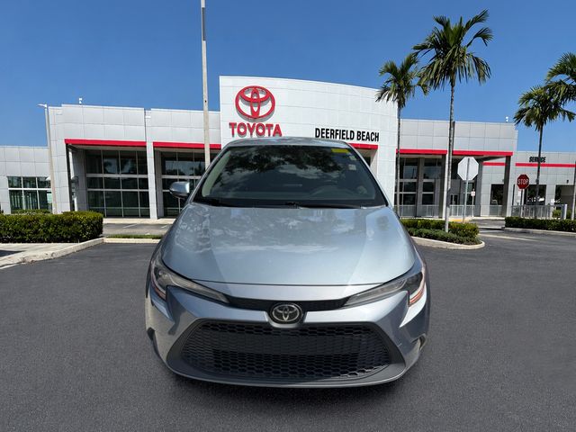 Used 2022 Toyota Corolla LE with VIN JTDEPMAE5N3022214 for sale in Deerfield Beach, FL