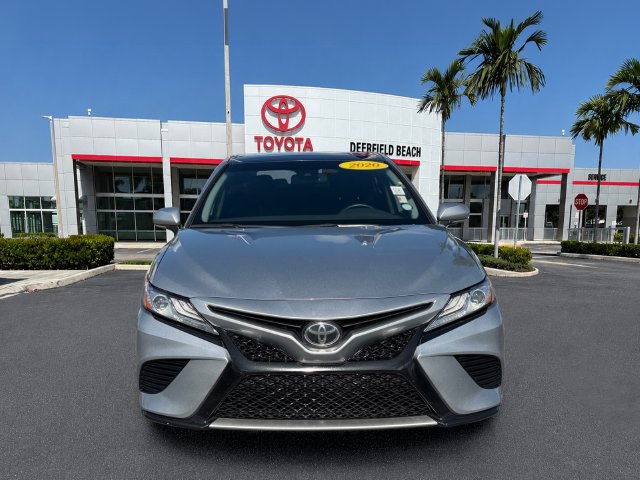 Used 2020 Toyota Camry XSE with VIN 4T1K61AK7LU936106 for sale in Deerfield Beach, FL