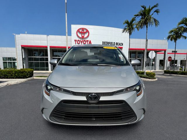 Certified 2024 Toyota Corolla LE with VIN 5YFB4MDE5RP153079 for sale in Deerfield Beach, FL