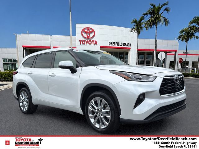 Pearl 2023 Toyota Highlander SUV / Crossover Front-Wheel Drive 8-Speed Automatic