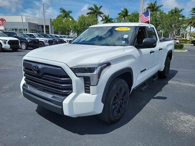 Used 2023 Toyota Tundra SR5 with VIN 5TFLA5AA0PX026775 for sale in Deerfield Beach, FL