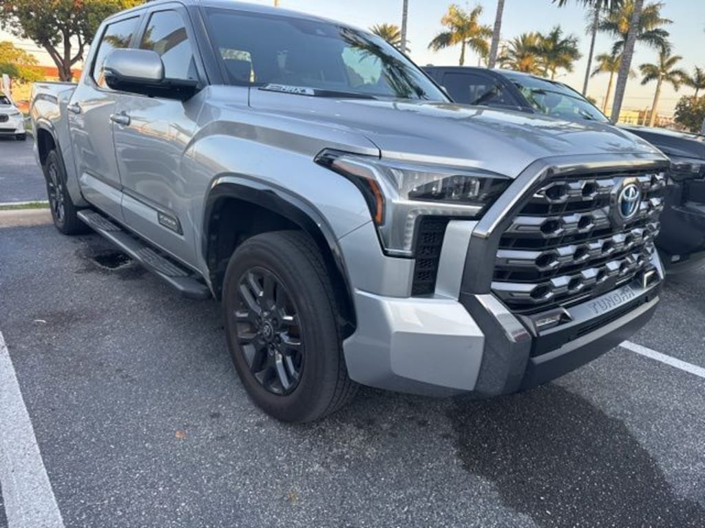 Used 2024 Toyota Tundra Hybrid Platinum Truck CrewMax