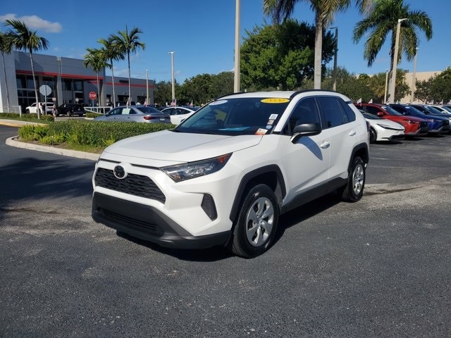 Certified 2020 Toyota RAV4 LE with VIN 2T3H1RFV8LC063503 for sale in Deerfield Beach, FL