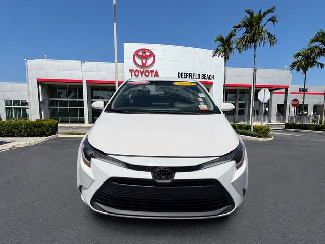 Used 2024 Toyota Corolla LE with VIN 5YFB4MDEXRP082560 for sale in Deerfield Beach, FL